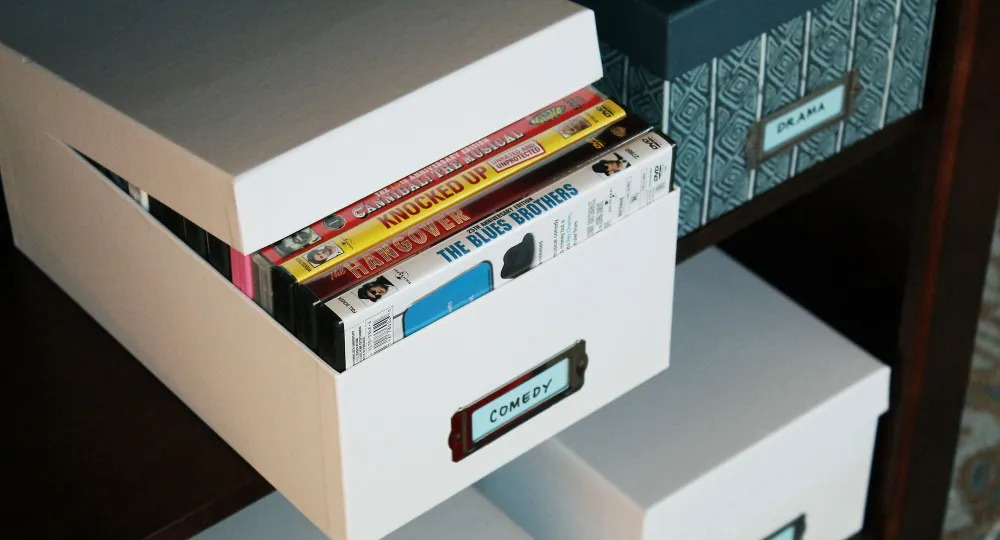 dvd storage ideas without cases