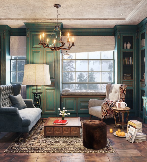 luxury living room
