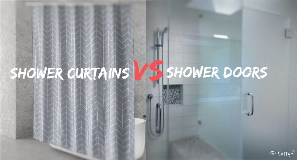 Shower Curtains Vs Doors, Shower Curtains Or Glass Doors