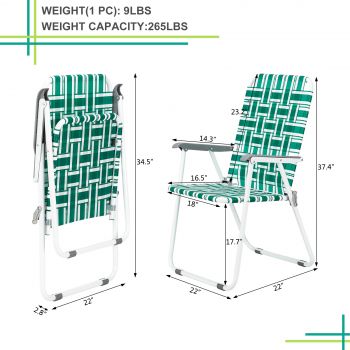 folding beach chair